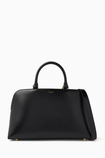 Sac de Jour Duffle Bag in Shiny Leather