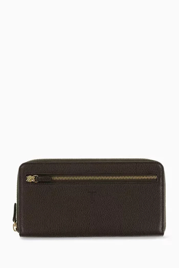 Classic Travel Wallet in Calf Leather