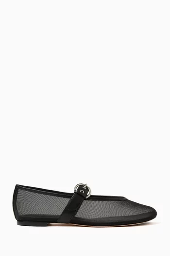 Bethany Ballet Flats in Nappa