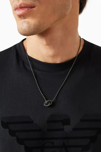 Iconic Trend Necklace in Brass