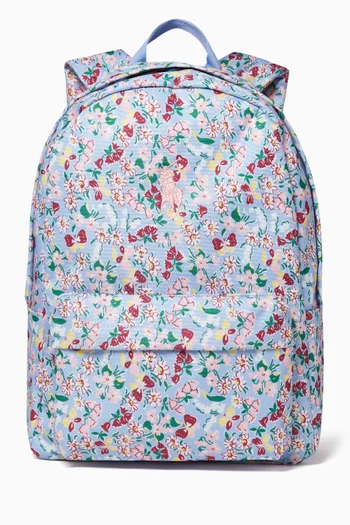 Floral-print Backpack