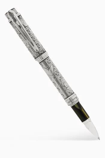 قلم حبر جاف هيمينجواي ذا أدفنشرر فضة