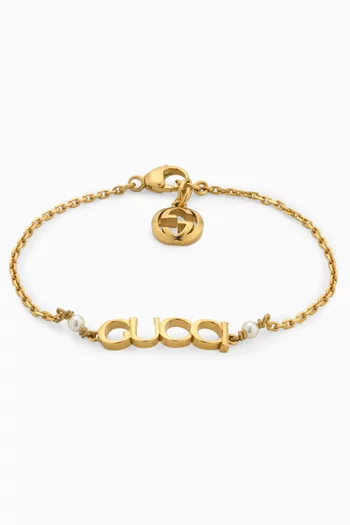 سوار بأحرف GUCCI معدن