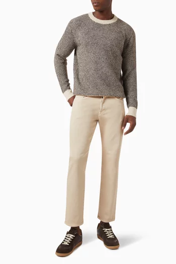 Sweatshirt in Alpaca Blend Knit