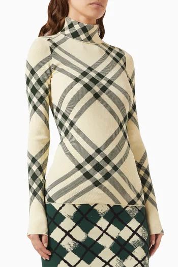 Burberry roll neck hot sale