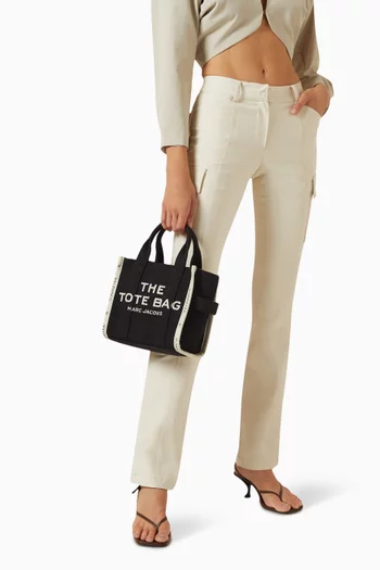 The Small Tote Bag in Woven Jacquard