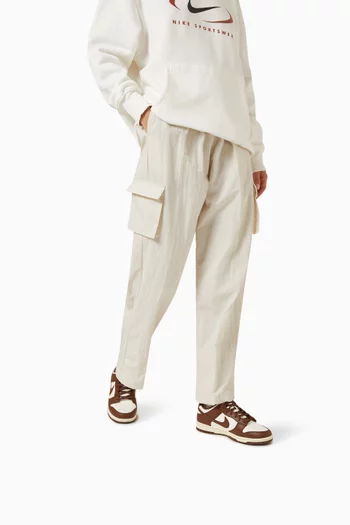 سنيكرز دانك أسفل الكاحل جلد