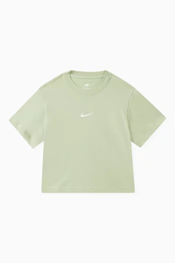 Sportswear Boxy T-shirt in Cotton-jersey