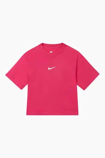 Sportswear Boxy-fit T-shirt in Cotton-jersey