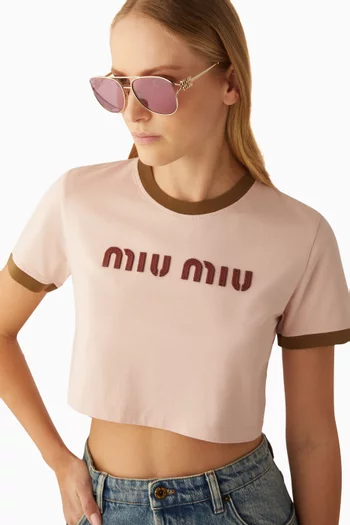 Aviator Sunglasses in Metal