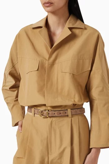 Harness Buckle Reversible Belt, 25mm