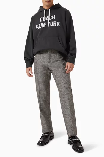 Logo Hoodie in Cotton