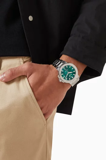 x Bracenet Aquis Automatic Watch, 43.5mm