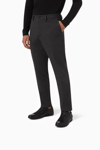 Lace-up Sneakers in Leather