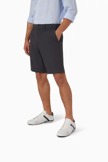 Lace-up Sneakers in Leather