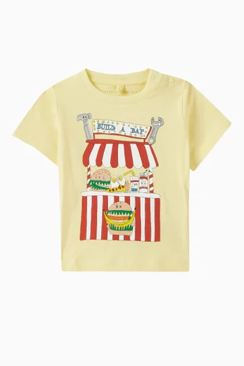 Food Cart T-shirt in Organic Cotton