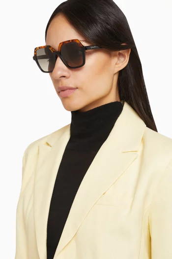 Oversized Sunglasses in Acetate