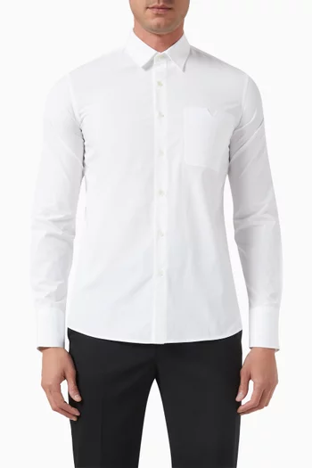 Valentino Garavani V-Pocket Shirt in Cotton
