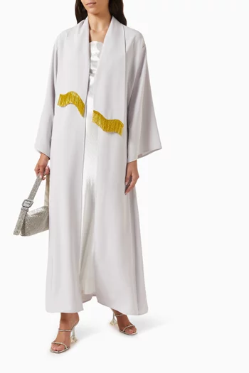 Embellished Chain Abaya
