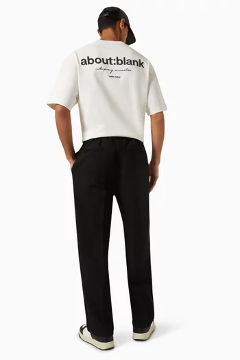 Box T-shirt in Cotton-jersey