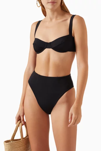x Tina Kunakey Adjustable Gaia Bikini Top