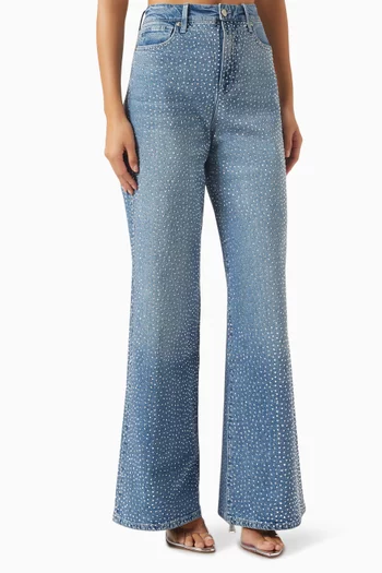 Good Ease Embellished Relaxed Jeans