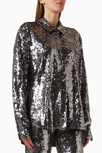 Party Shirt in Sequin