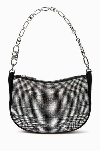 Small Kendall Shoulder Bag in Brushed Leather