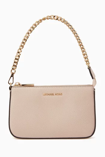 MD Chain Pouchette Shoulder Bag in Leather