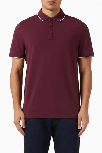 Sustainable Polo Shirt in Cotton-blend