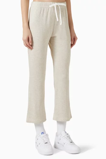 Brooks Fleece Cropped Flare