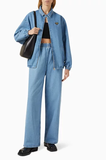 Wide-leg Jeans