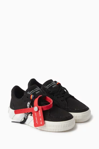 Vulcanized Lace-Up Sneakers