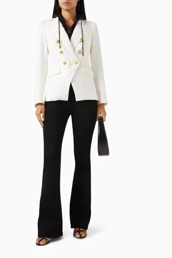 Dickey Sleeveless Hoodie in French Terry