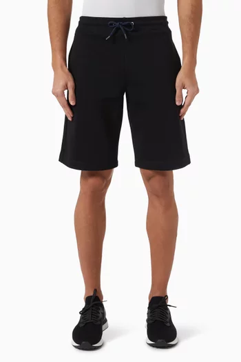 Zebra Logo Shorts in Organic Cotton