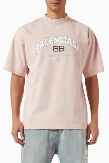 Maison Balenciaga T-shirt in Cotton Jersey