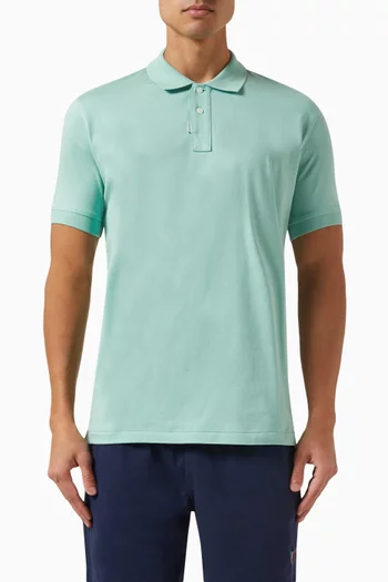 Polo Shirt in Organic Cotton-jersey
