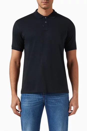 Polo Shirt in Organic Cotton-jersey
