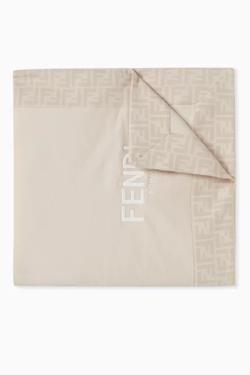 Logo Blanket in Jersey