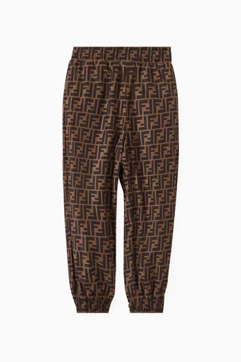 Reversible Logo Trousers in Nylon