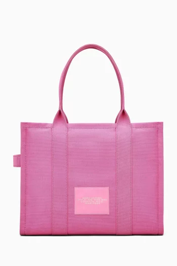The Large Tote Bag in Cotton Canvas