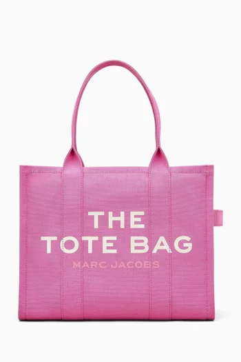 The Large Tote Bag in Cotton Canvas