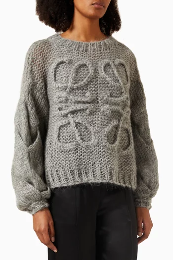 Anagram Sweater in Mohair