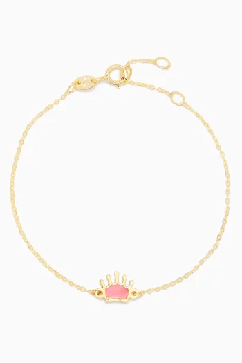 Ara Bella Crown Bracelet in 18kt Gold