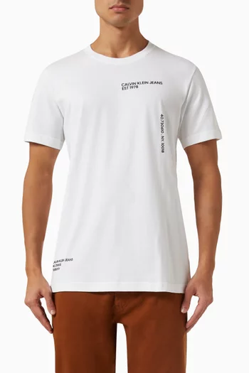 Spray Box T-shirt in Cotton