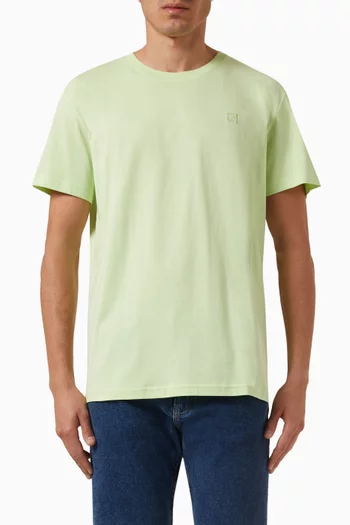 Badge T-shirt in Cotton
