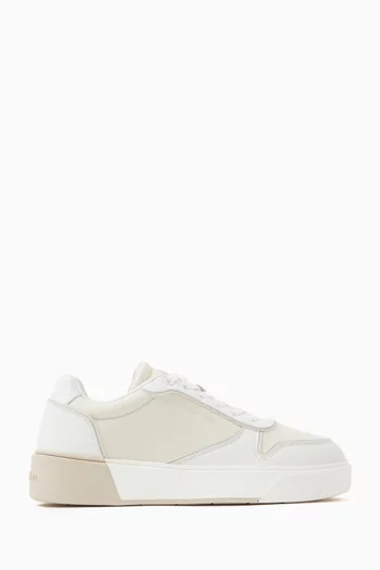 Low-top Sneakers in Leather