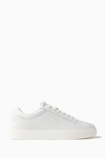 Archive Stripe Low Top Sneakers in Leather