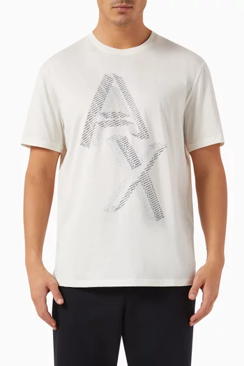 Digital Desert AX Logo T-shirt in Cotton