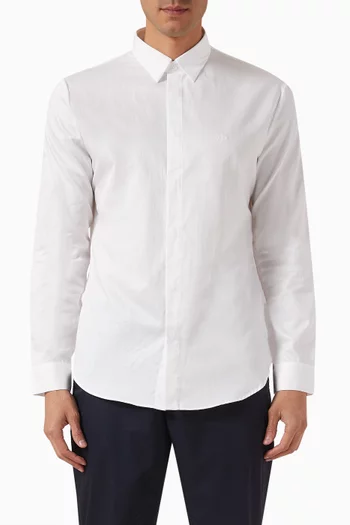 Digital Desert Slim-fit Shirt in Cotton